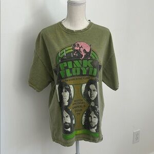 Pink Floyd Kids Tour Tee - Olive Green